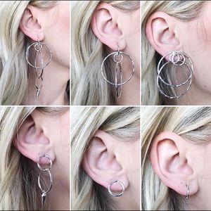 Rebecca Minkoff Interlocking Hoops